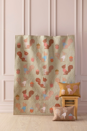 Tilda Patchwork Stoff Baumwolle - Creating Memories - Woven Polkadot Ginger